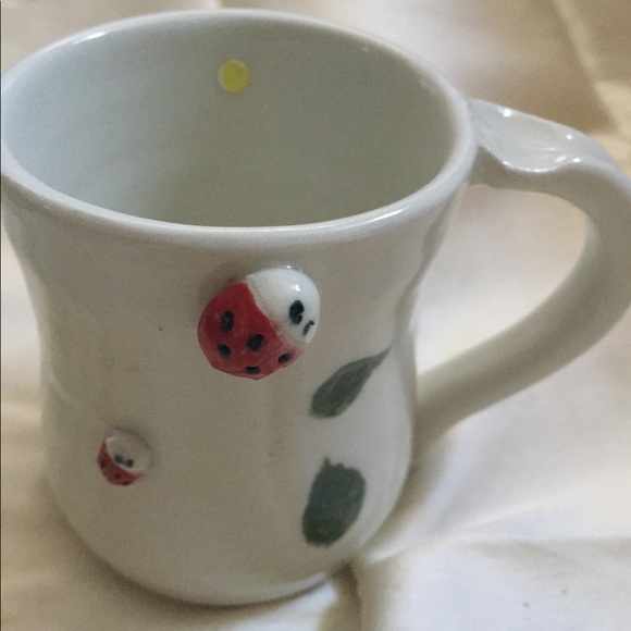 Whimsical ladybug mug - Picture 1 of 4